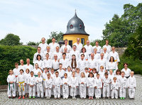 Gruppenfoto: Mitglieder des Shotokan-Karate-Dojo Montabaur